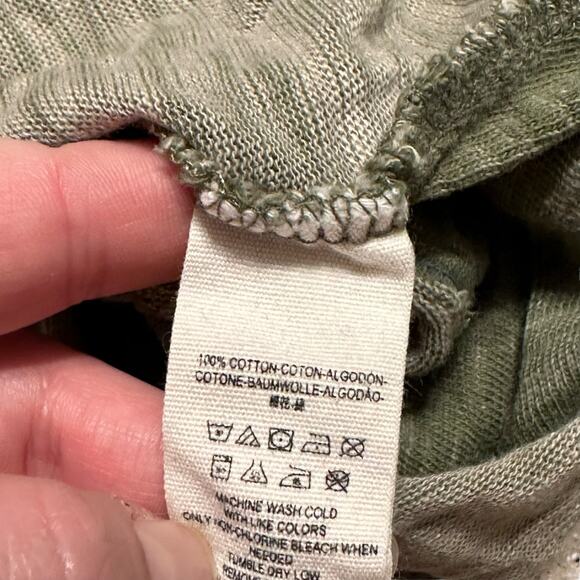 Free People Beach One Body Green Cowl Neck Cocoon Sweatshirt Size Small - Picture 5 of 7